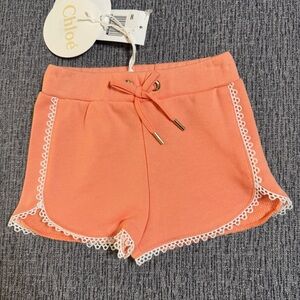 Chloe Kids Drawstring Cotton Shorts